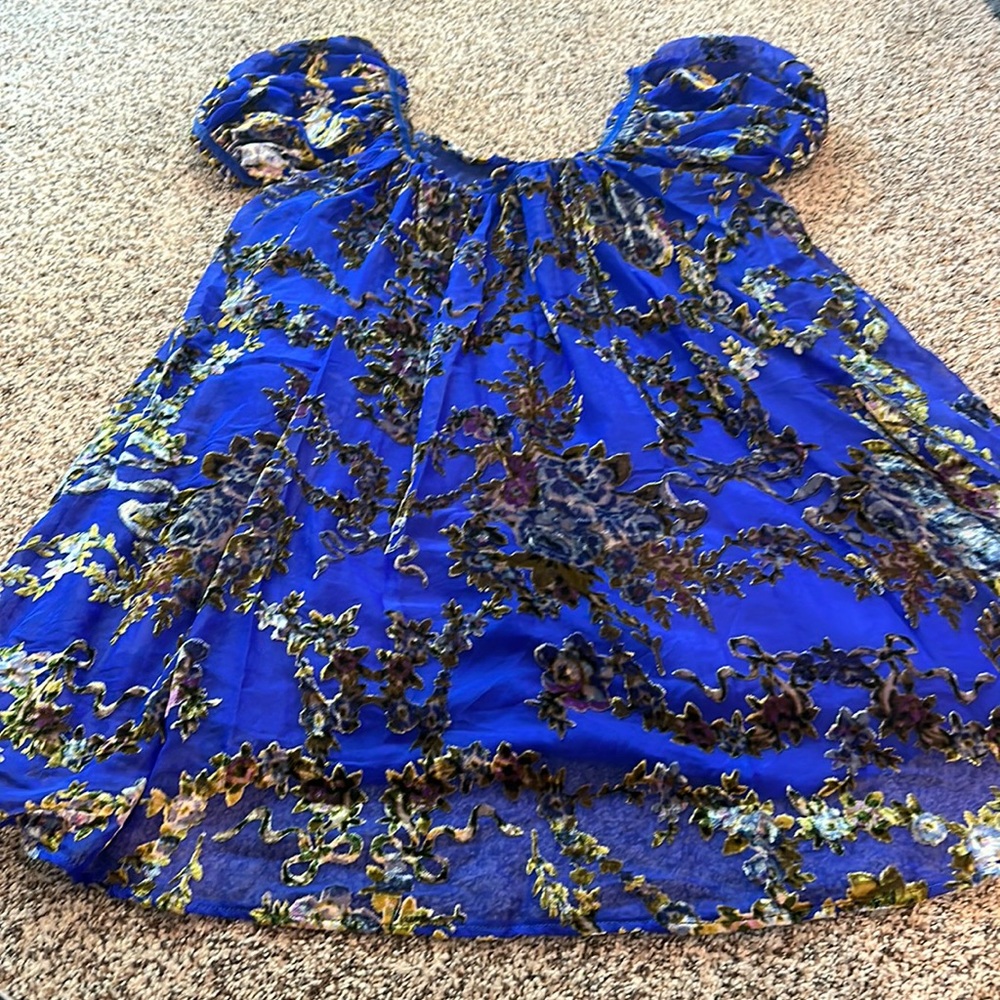 Babydoll Dress with Puff Sleeves